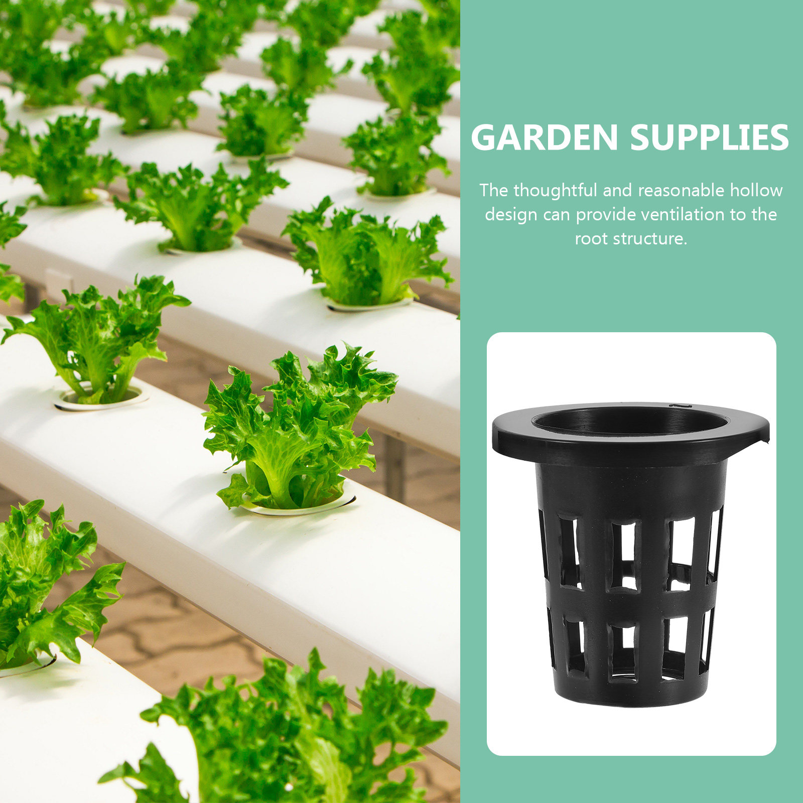 50 stuks kunststof plantmanden - Gardening Tools Vegetables recensie en prijs