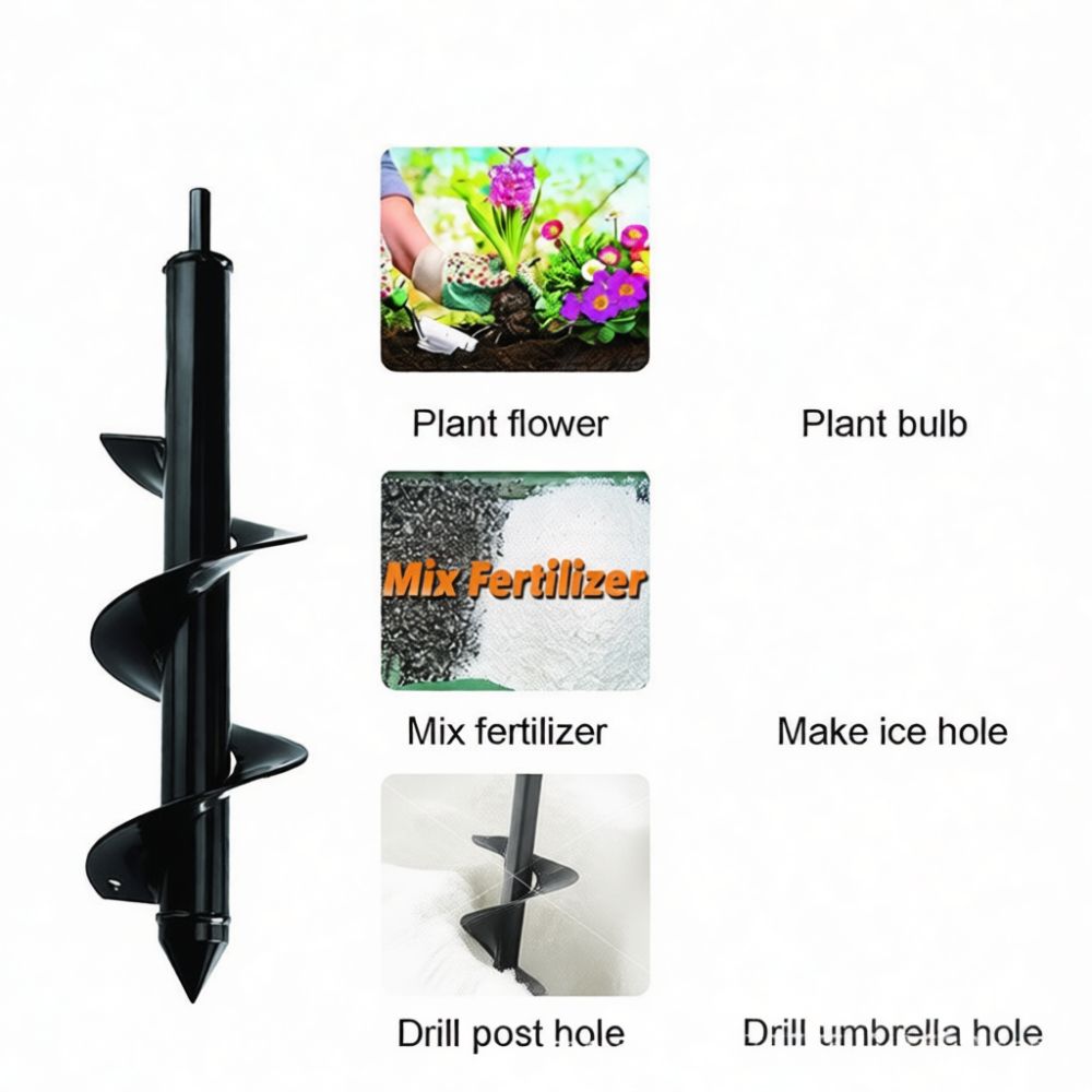 Spiraalbooraccessoire, tuinboo - Gardening Tools Vegetables recensie en prijs